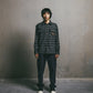 VIVIAN FLANNEL LS SHIRT // BLACK