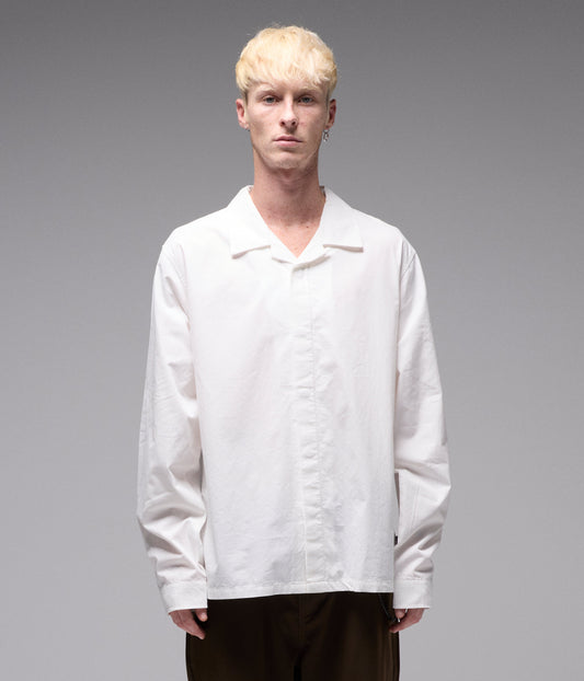 MARILYN AG LS SHIRT // WHITE