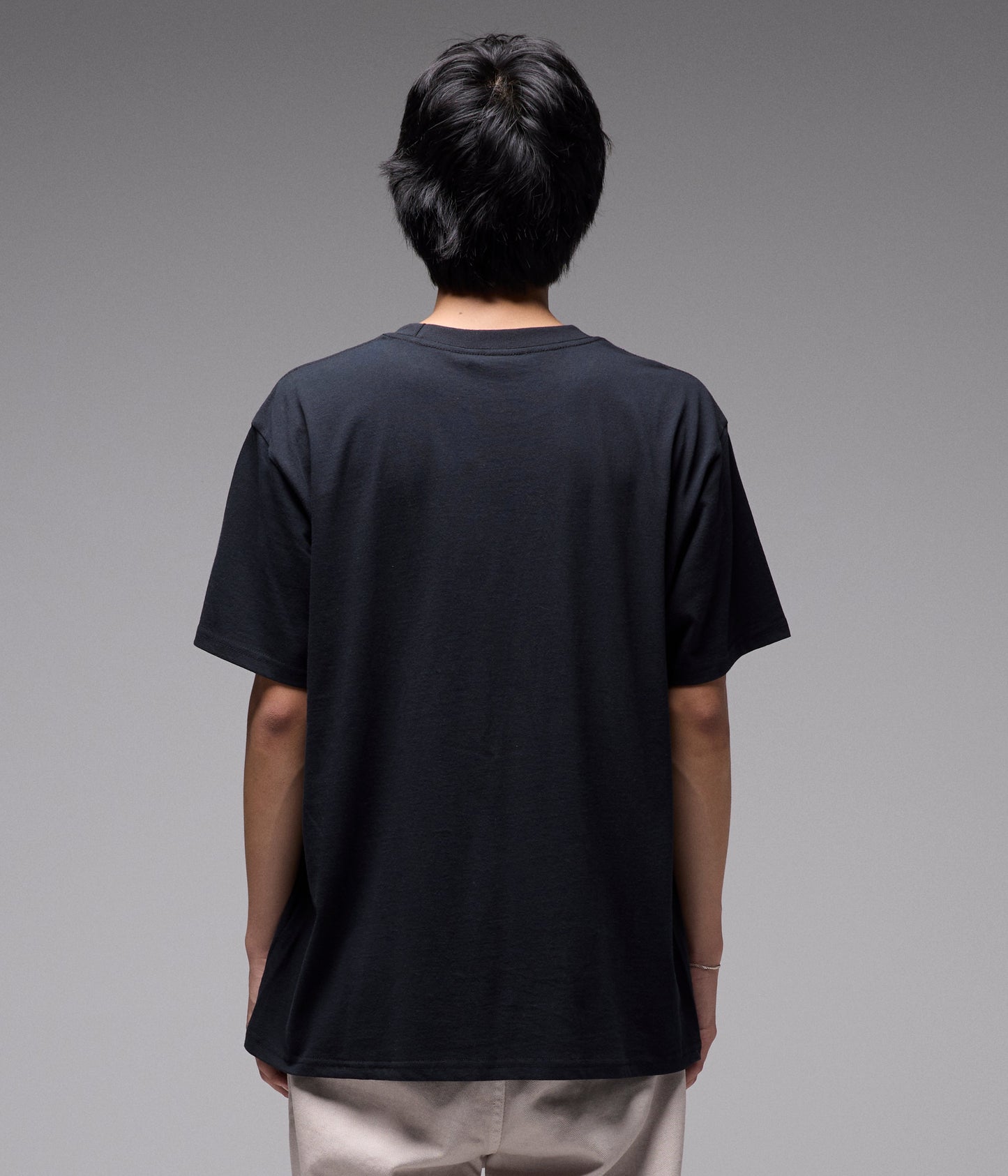 OSCILLATING T-SHIRT // BLACK