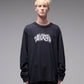 PRAISE LS T-SHIRT // WASHED BLACK