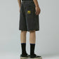 REYNOLDS 21 DENIM WALKSHORT // WASHED BLACK YELLOW