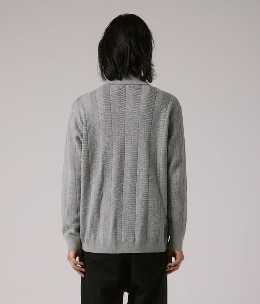 FORMER MERCHANDISE AG LS POLO GREY