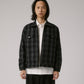 FORMER MERCHANDISE CA CHECK CAGE JACKET BLACK