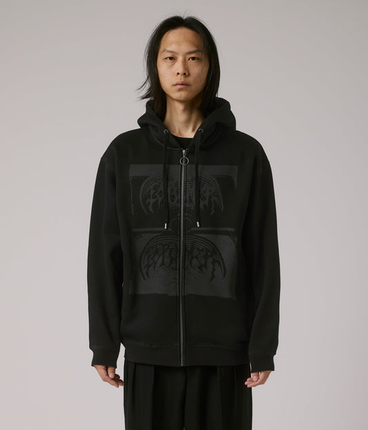 FORMER MERCHANDISE COMPLICRUX ZT HOOD WORN BLACK