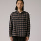 FORMER MERCHANDISE MANNERS PLAID LS SHIRT TAUPE