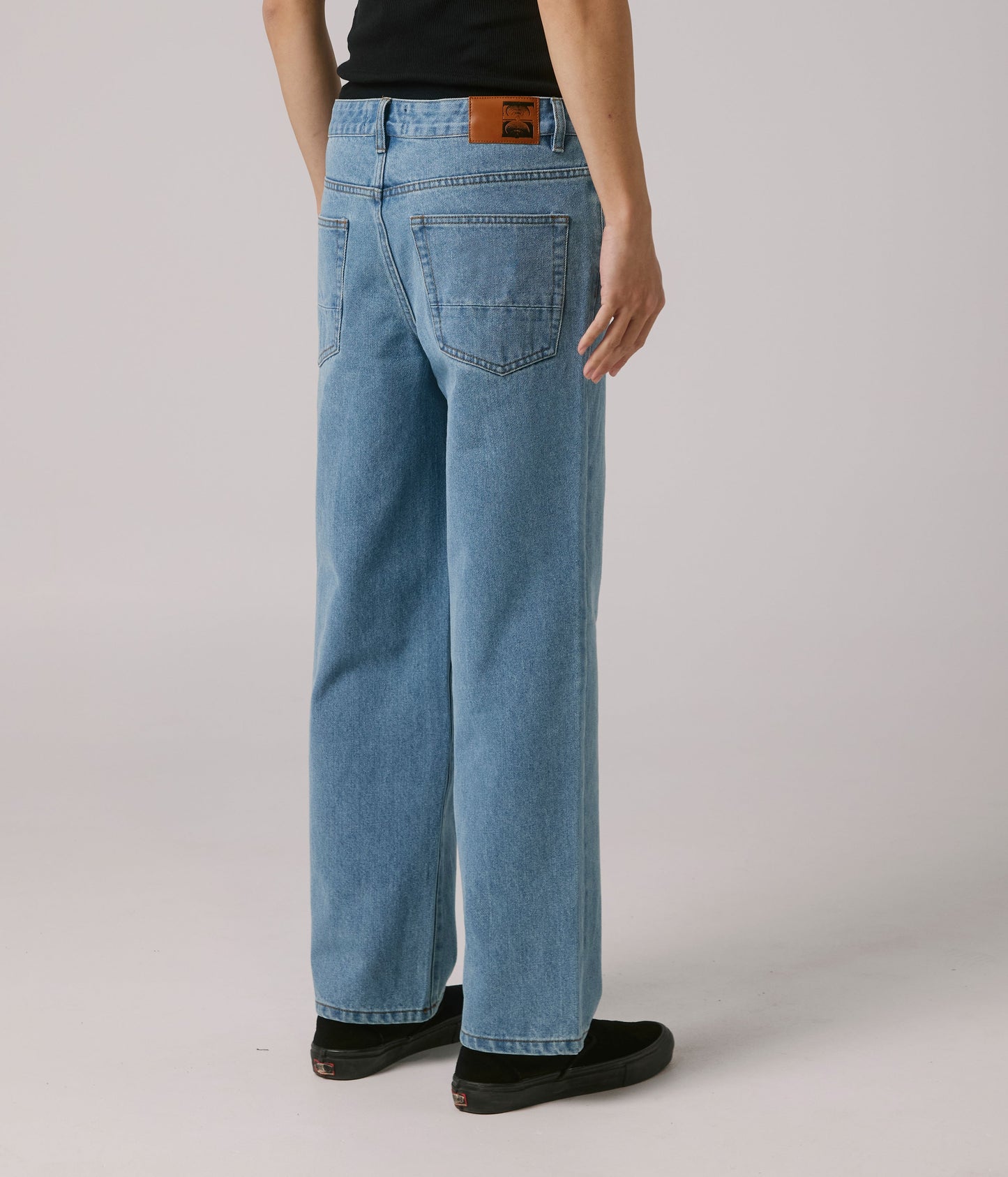 FORMER MERCHANDISE CRUX DENIM PANT WASHED BLUE