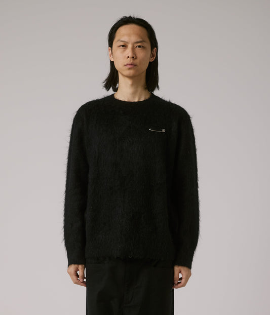 FORMER MERCHANDISE CRUX KNIT CREW BLACK