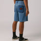 FORMER MERCHANDISE REYNOLDS HALO DENIM SHORT WORN BLUE