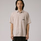 FORMER MERCHANDISE MANNERS CHECK SS SHIRT TAUPE