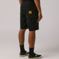 FORMER MERCHANDISE REYNOLDS 21' DENIM SHORT WASHED BLACK