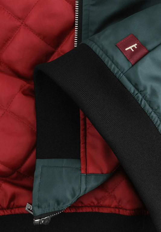 Former Merchandise Varsity AG Jacket Forest - ARROW & BEAST