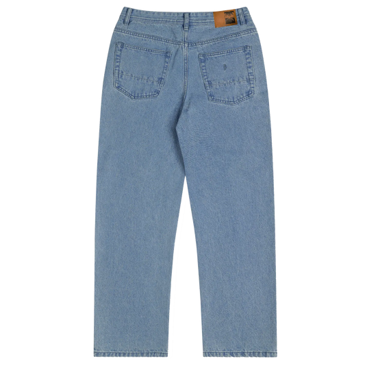 Former Merchandise Crux Denim Pant Washed Blue - ARROW & BEAST