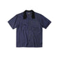 Former - MARILYN DIFFUSE SS SHIRT MIDNIGHT - MIDNIGHT - ARROW & BEAST