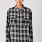 Former Merchandise Ruptured Flanel LS Black - ARROW & BEAST