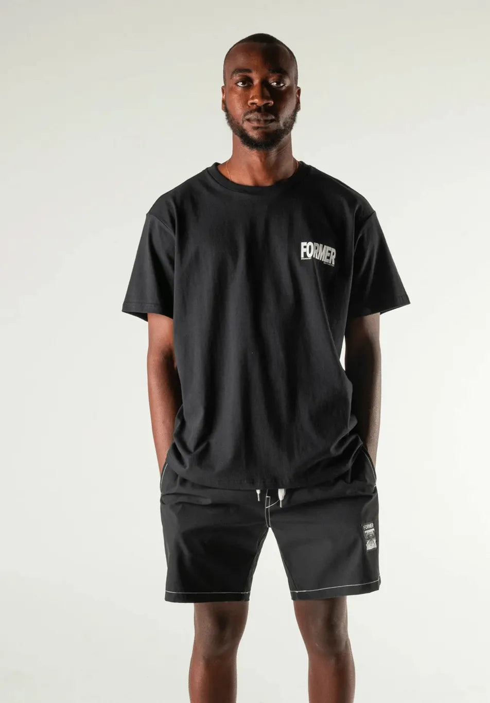 Former Merchandise Swans Baggy Trunk Black - ARROW & BEAST