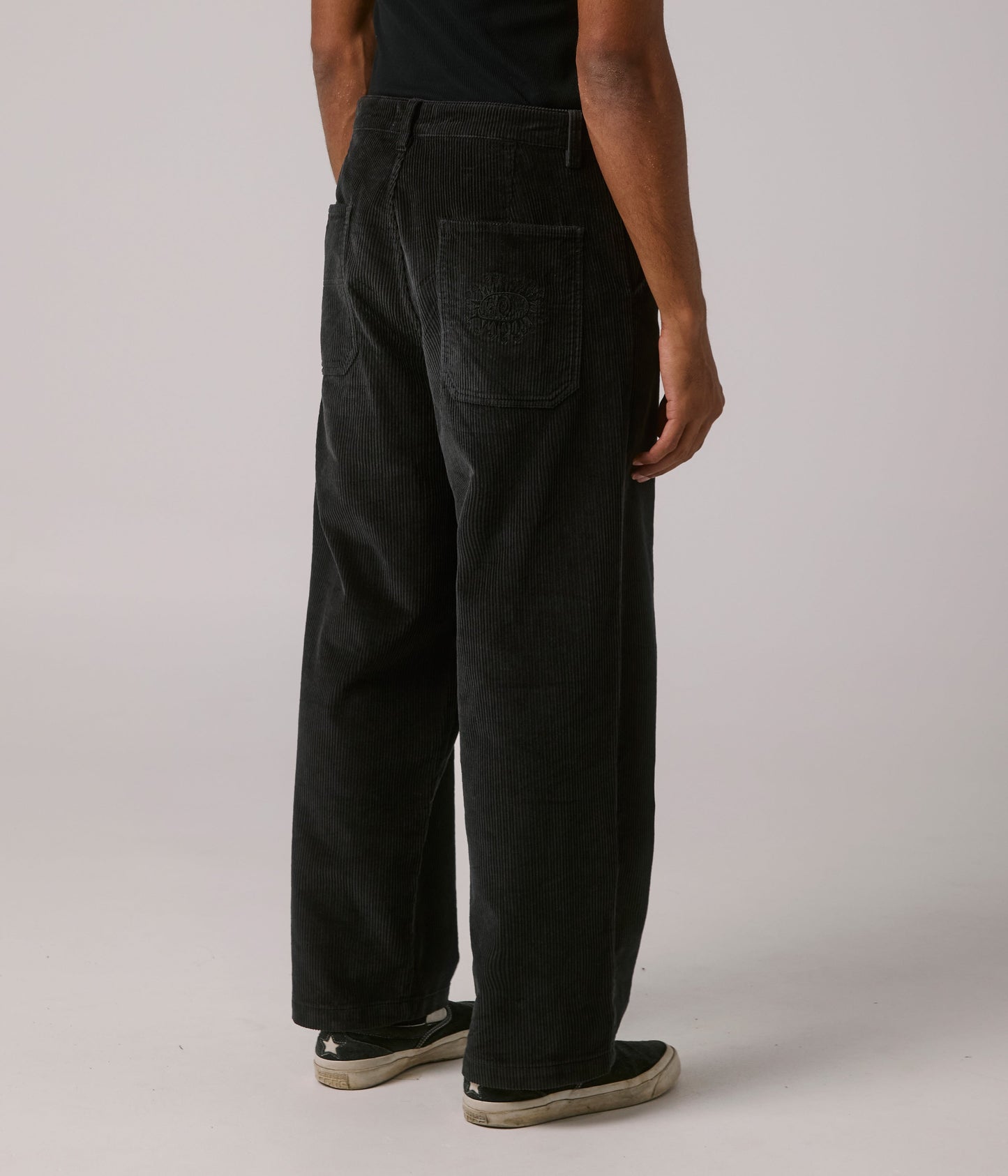 FORMER MERCHANDISE REYNOLDS CORD PANT CHARCOAL