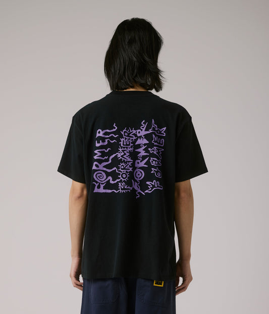 FORMER MERCHANDISE VOLTAIC T-SHIRT BLACK