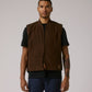 FORMER MERCHANDISE VT CANVAS VEST BROWN