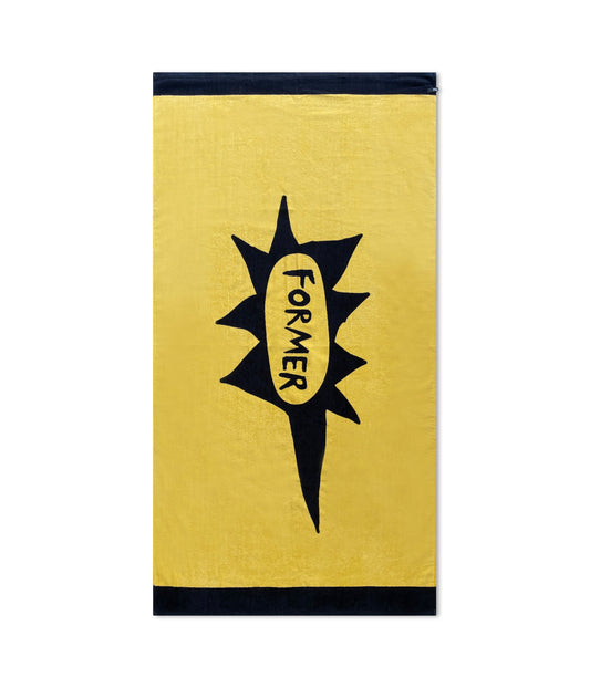 FORMER MERCHANDISE GLEAM BEACH TOWEL SAFFRON