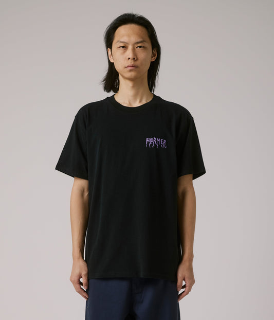 FORMER MERCHANDISE VOLTAIC T-SHIRT BLACK