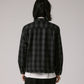 FORMER MERCHANDISE CA CHECK CAGE JACKET BLACK