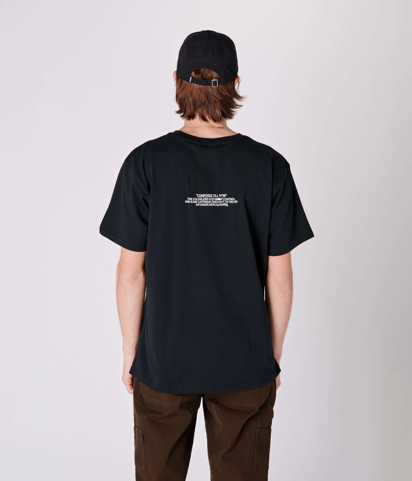 COMPOSED T-SHIRT // BLACK