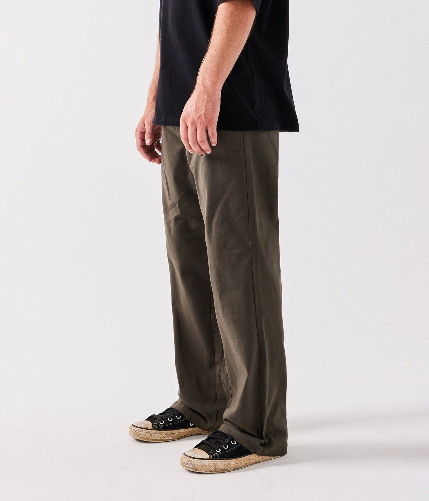 CRUX PANT - WIDE // DEEP OLIVE