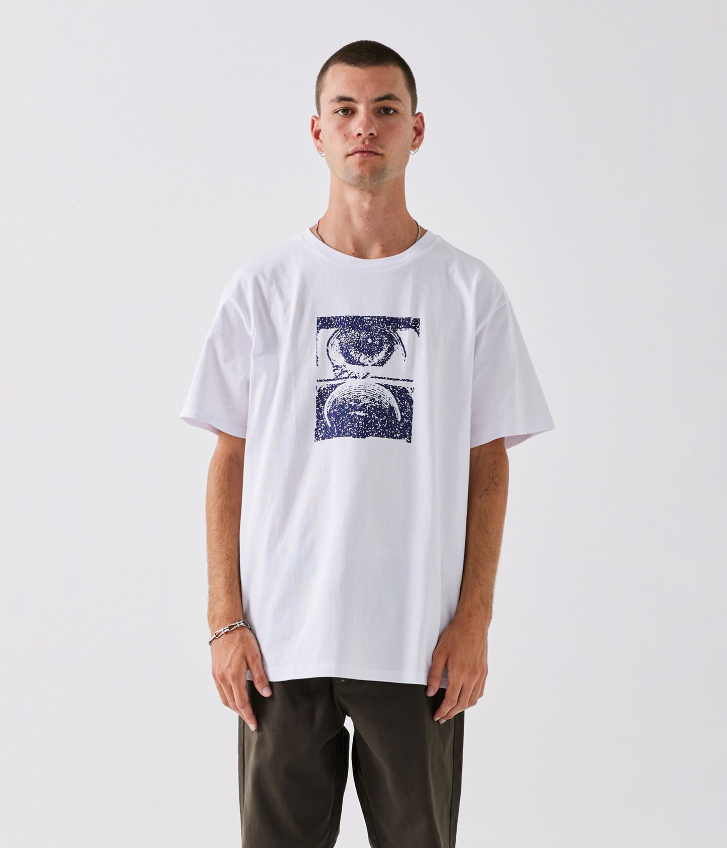 CRUX EYE T-SHIRT // WHITE